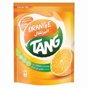 TANG Powdered Drink Orange Flavor Resealable Pouch 375g