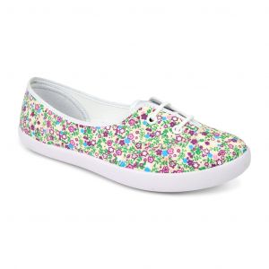 Nancy Floral Canvas Sneaker For Women