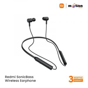 Redmi SonicBass Wireless Earphone ENC & IPX4 - Black 