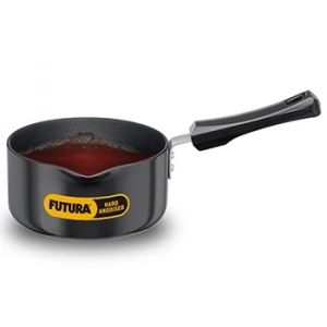 Hawkins Futura Induction Supported Sauce/Milk Pan (Hard Anodized) | IAS15 | 1.5L