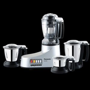 Panasonic Mixer Grinder | MX-AC400 Silver | 4 Jars