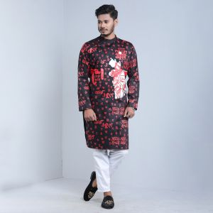  Men's Printed Panjabi 17890P