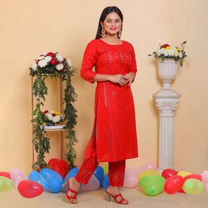Printed Design Kurti for Women- 18732K 