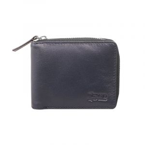 Zippered Bi-fold Slim Wallet SB-W223 | Premium