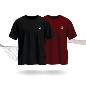 Ants Premium T-shirt - Maroon & Black