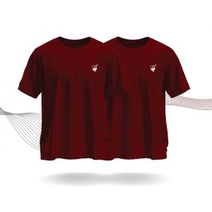 Ants Premium T-shirt - Maroon Couple