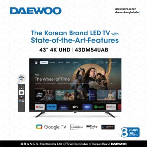 DAEWOO 43 Inch 4K Google TV