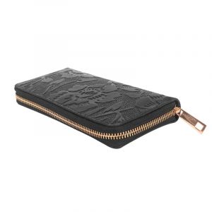 Flower Print Leather Zipper Hand Purse Bag For Women’s SB-W218 | Executive