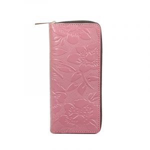 Flower Print Leather Zipper Hand Purse Bag For Women’s SB-W219 | Executive