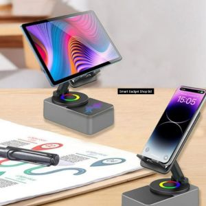 WYS-2301BT 3-in-1 Bluetooth Speaker with Phone Stand & Power Bank Multifunctional device