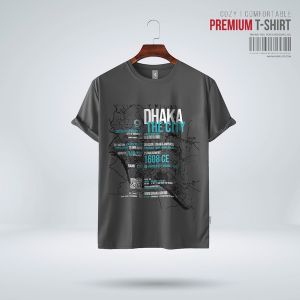 Fabrilife Mens Premium T-Shirt- Dhaka PRIME