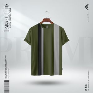 Premium Designer Edition T Shirt - Olive