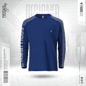 Mens Metro Edition Premium Full Sleeve T-shirt - Ambitious