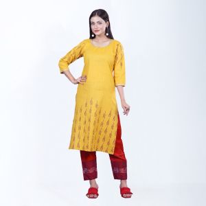 Women Masterd Premium Cotton Printed Single Kameez