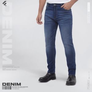 Mens Denim Jeans - Indigo prime