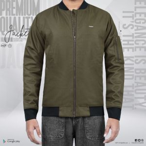 Mens Premium Bomber Jacket - Olivenia