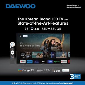 DAEWOO 75" 4K QLED Google TV