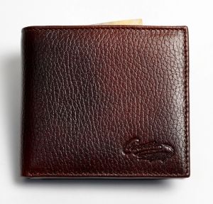 Crocodile Leather Short Wallet