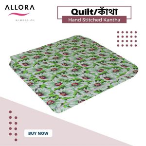 China Rose AC Kantha – Green