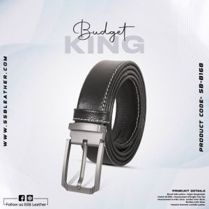 Elegant Series Leather Belt SB-B168 | Budget King