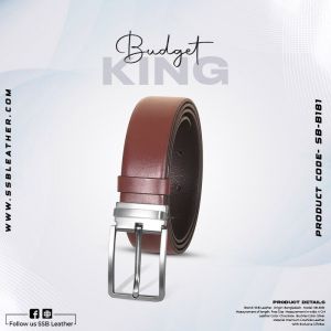 Elegant Series Leather Belt SB-B181 | Budget King