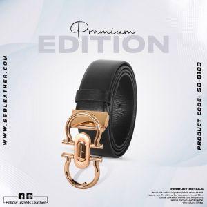 Classic Genuine Leather Belt SB-B183 | Premium