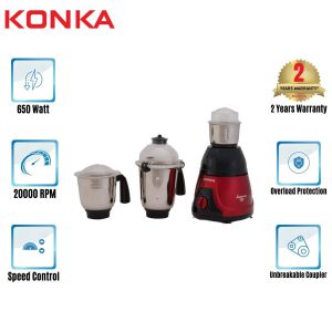 KONKA Mixer Grinder Power Pro (650 Watt)