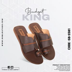 Men’s Leather Sandal SB-S581 | Budget King