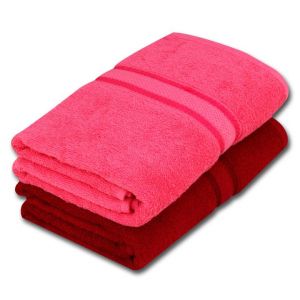 2 PCS BATH TOWEL 