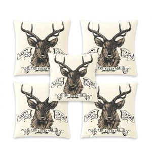 5 PCS CUSHION COVER 