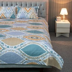 Printed Bedsheet – Golden