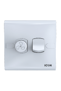 ICON CLASSIC FAN REGULATOR WITH SWITCH