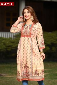 Embroidered Linen Single Kameez