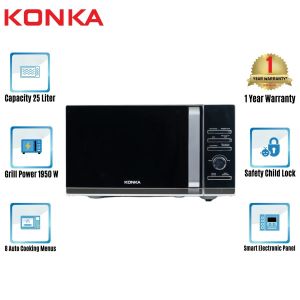 KD90D25ESLR111-ZV KONKA MICROWAVE OVEN WITH CON. & GRILL(25 LITER)