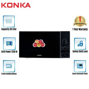 KD90N30ESLR111-B6 KONKA MICROWAVE OVEN WITH CON. & GRILL(30 LITER)