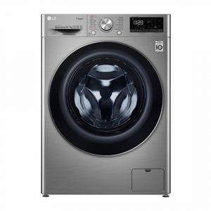 LG 10.5/7kg Front Loading Washing & Dryer Machine (F4V5RGP2T) (Silver)