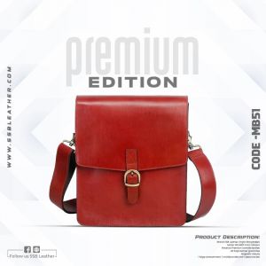 Leather Messenger Bag SB-MB51 | Premium