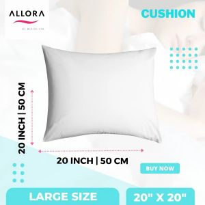 White Microfiber Filler Cushion (20″x20″)