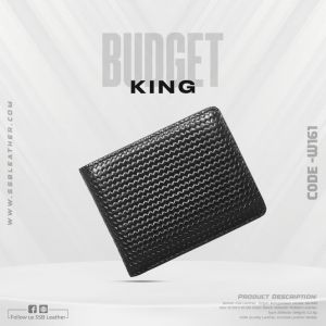 Pattern Leather wallet For Men SB-W61 | Budget King