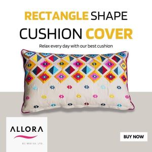 Rectangle Shape Cushion Cover