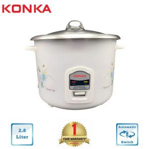 KRCHF-60-100-Double Inner Pot Rice Cooker-Full Body (2.8 Ltrs.)