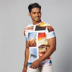 NATURE PHOTO COLLAGE T-SHIRT - 3478