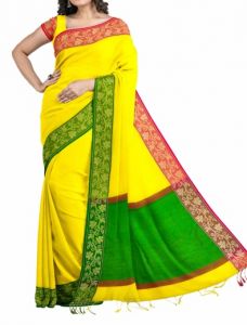 Handloom Half Silk Saree 