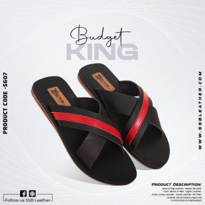 Men’s Leather Sandal SB-S607 | Budget King