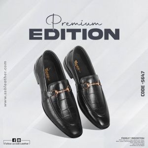 Penny Loafer Leather Shoes For Men | Premium