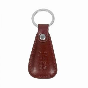 Stylish Round Leather Keyrings SB-KR14