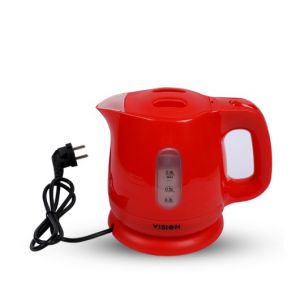 VISION Electric Kettle 0.8 Liter Red (VSN-EK-01)