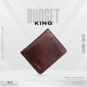 Agun Short Leather Wallet SB-W19 | Budget King