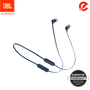 JBL T125BT Wireless In-ear Pure Bass Headphones – Blue
