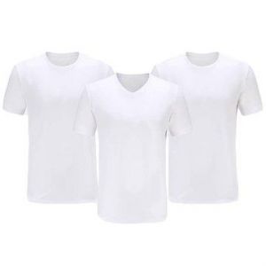 3 PIECE WHITE T-SHIRT
